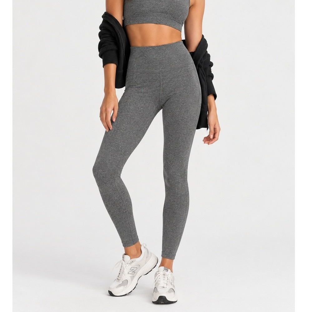 Athleta Delancey Tights Women's XS Herringbone Pull-On Activewear Stretch